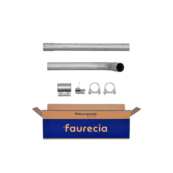 Abgasrohr Easy2Fit mit Anbauteilen HELLA für RENAULT MEGANE III SCENIC III