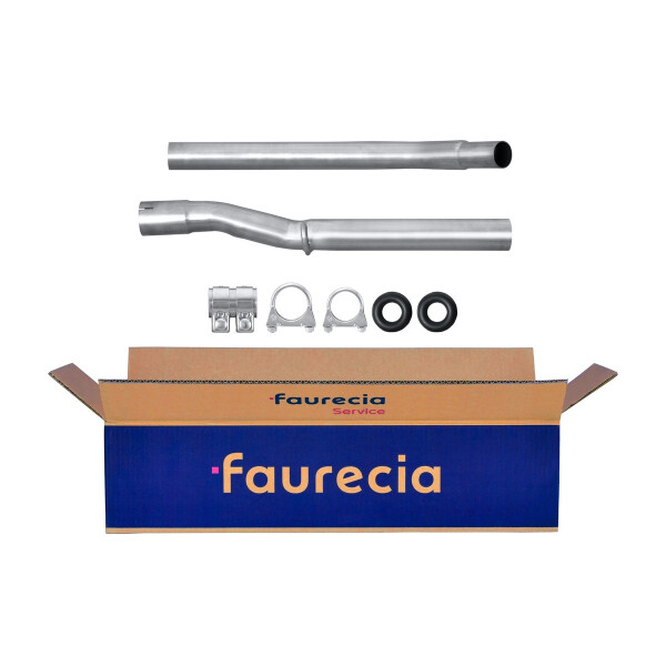 Exhaust Pipe Centre FAURECIA Kit Easy2Fit for e.g. RENAULT Megane
