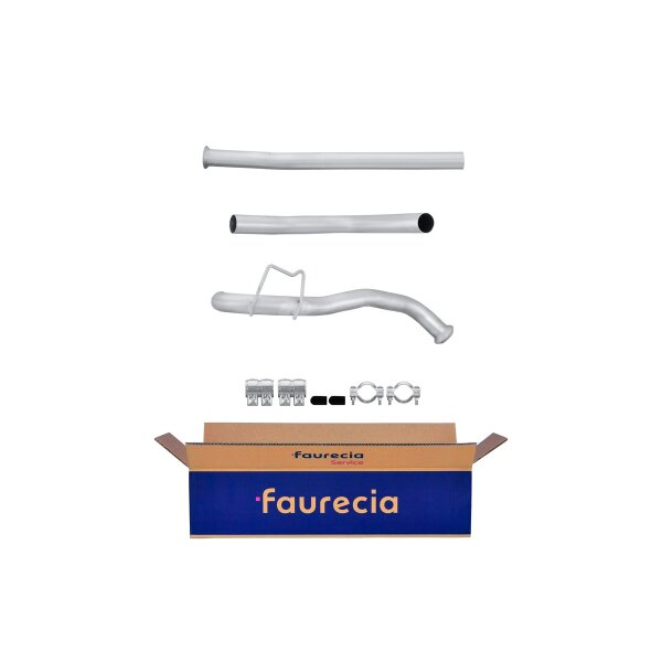 Abgasrohr Auspuff Exhaust System Mitte FAURECIA Kit Easy2Fit