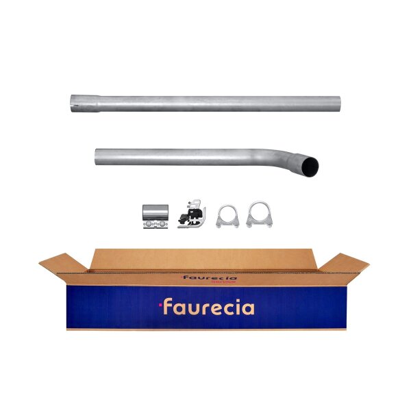 Abgasrohr Easy2Fit mit Anbauteilen HELLA für RENAULT MEGANE II SCENIC II