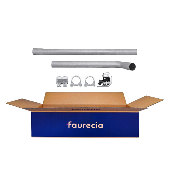 Exhaust Pipe Centre FAURECIA Kit Easy2Fit for e.g. RENAULT Grand Scénic
