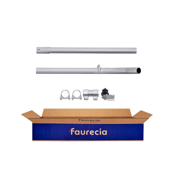 Exhaust pipe Easy2Fit with mounting parts HELLA for RENAULT CAPTUR CLIO