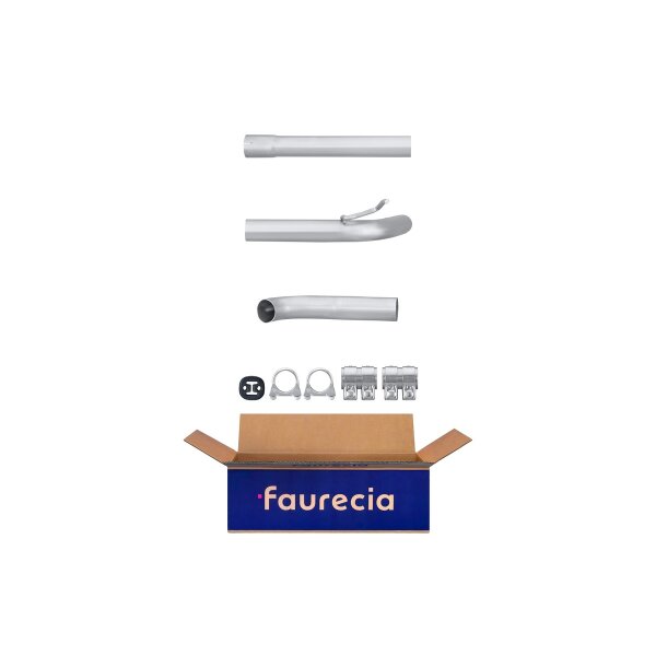 Abgasrohr Mitte FAURECIA Kit Easy2Fit für u.a. VW Caddy III Großraumlimousine