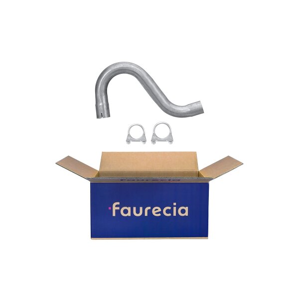Exhaust Pipe Centre FAURECIA Kit Easy2Fit for e.g. VOLVO 740