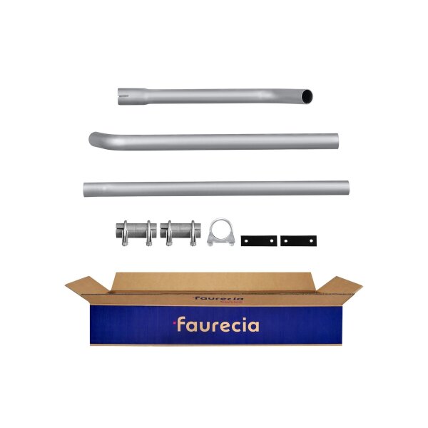 Abgasrohr Auspuff hinten FAURECIA Kit Easy2Fit für CITROËN 2 CV