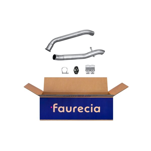 Exhaust Pipe Rear Direct-Fit Exhaust Kit FAURECIA Kit Easy2Fit