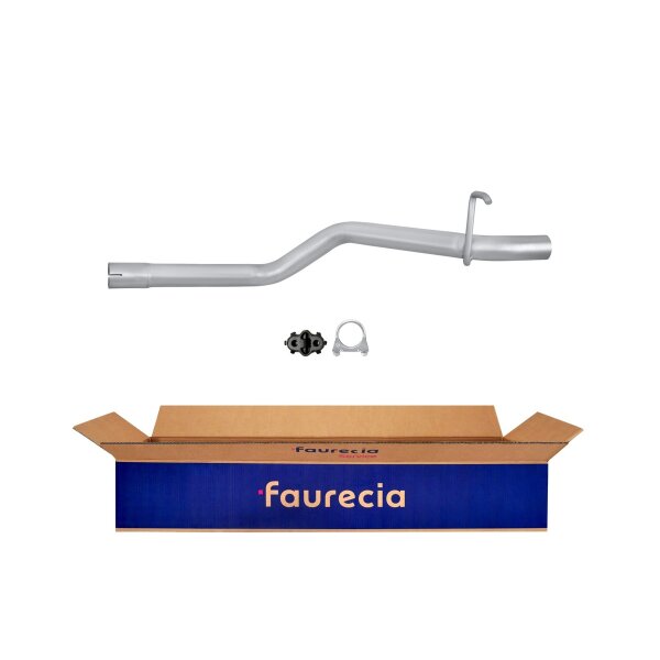 Exhaust Pipe Rear FAURECIA Kit Easy2Fit for e.g. DACIA Duster