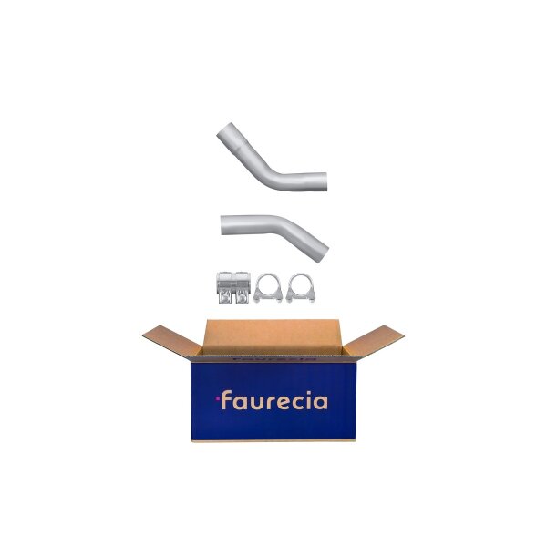 Exhaust Pipe Rear FAURECIA Kit Easy2Fit for e.g. FORD Mondeo