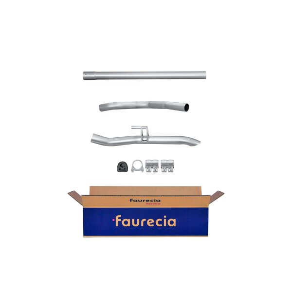 Abgasrohr Auspuff Exhaust System hinten FAURECIA Kit Easy2Fit