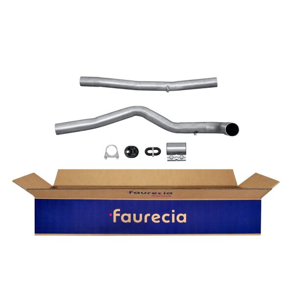Abgasrohr Auspuff Exhaust System hinten FAURECIA Kit Easy2Fit