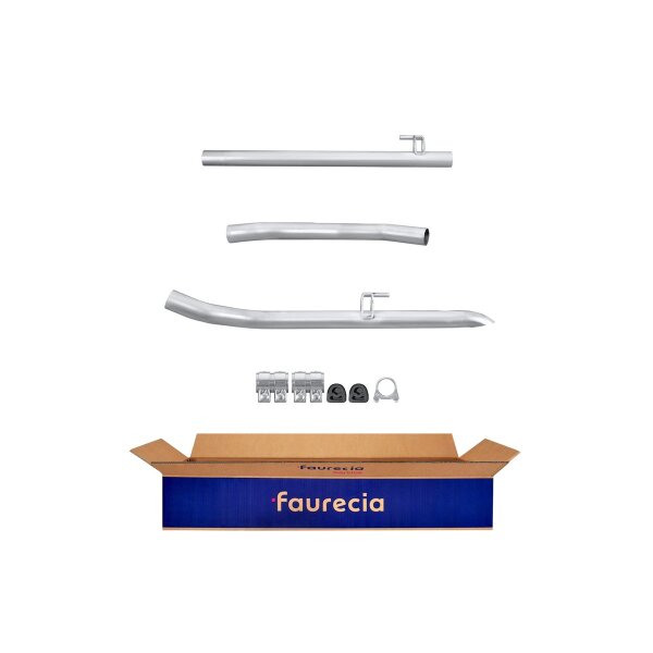 Abgasrohr Auspuff Exhaust System hinten FAURECIA Kit Easy2Fit