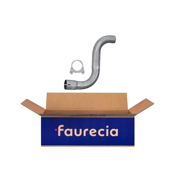 Exhaust Pipe Rear Exhaust System FAURECIA Kit Easy2Fit for e.g. VOLVO 740
