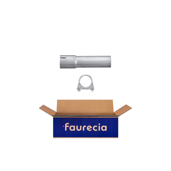 Exhaust Pipe Rear Exhaust System FAURECIA Kit Easy2Fit for e.g. VOLVO 440