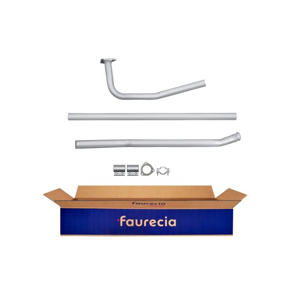 Exhaust Pipe Front FAURECIA Kit Easy2Fit for e.g. CITROËN AX