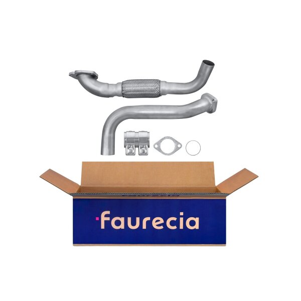 Exhaust Pipe Front FAURECIA Kit Easy2Fit for e.g. CHEVROLET Aveo / Kalos