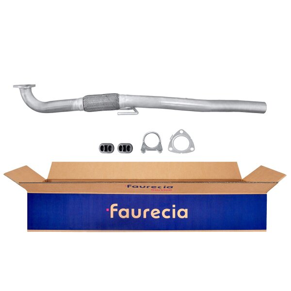 Exhaust Pipe Front FAURECIA Kit Easy2Fit for e.g. FIAT Croma