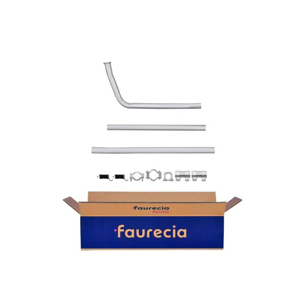 Abgasrohr Auspuff vorne FAURECIA Kit Easy2Fit für u.a. FIAT 127
