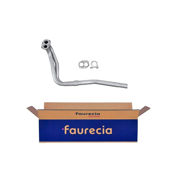 Exhaust Pipe Front FAURECIA Kit Easy2Fit for e.g. LADA 1200-1500