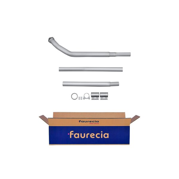Abgasrohr Auspuff Exhaust System vorne FAURECIA Kit Easy2Fit