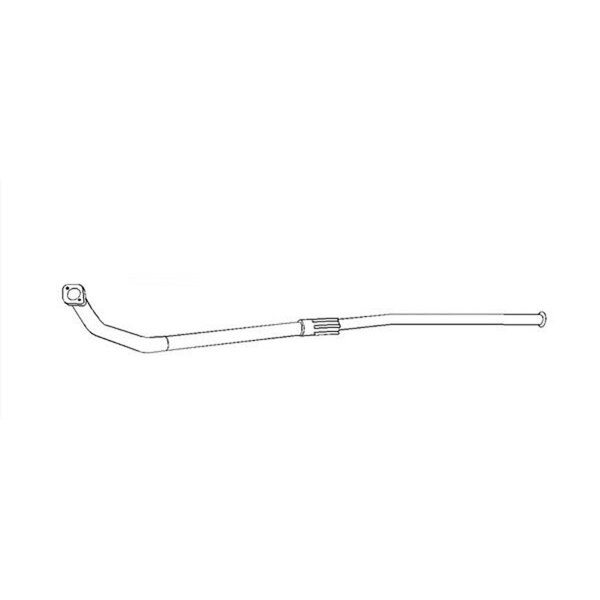 Exhaust Pipe Front FAURECIA Kit Easy2Fit for e.g. PEUGEOT 205