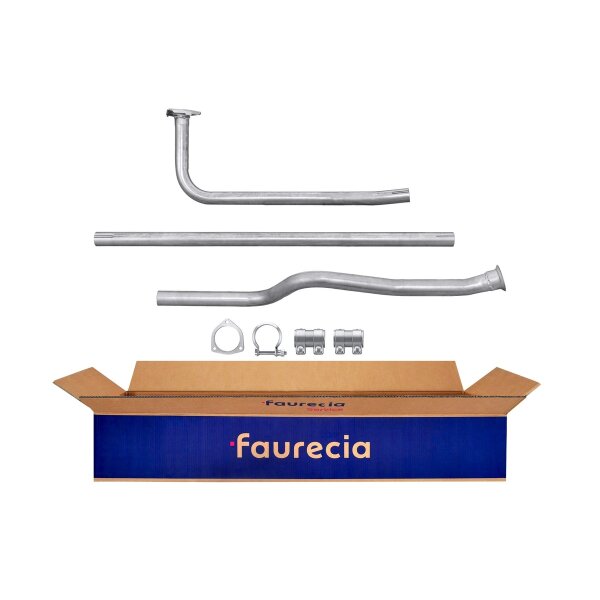 Exhaust Pipe Front FAURECIA Kit Easy2Fit for e.g. PEUGEOT 106
