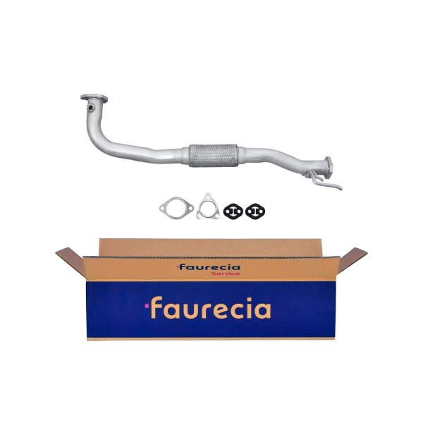 Exhaust Pipe Front FAURECIA Kit Easy2Fit for e.g. FORD Probe