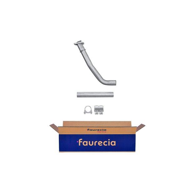 Exhaust Pipe Front FAURECIA Kit Easy2Fit for e.g. MERCEDES-BENZ 123
