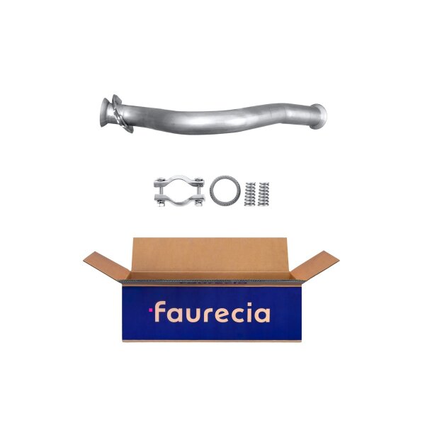 Exhaust Pipe front FAURECIA Aftermarket-Expertise for RENAULT and others