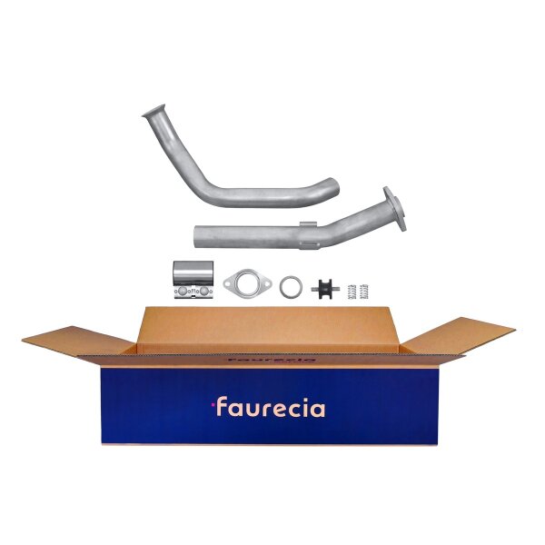 Exhaust Pipe Front FAURECIA Kit Easy2Fit for e.g. RENAULT 21