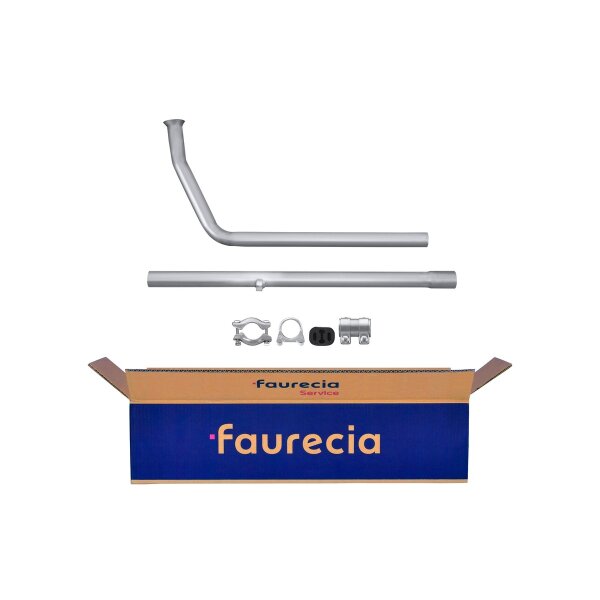 Abgasrohr Auspuff vorne FAURECIA Kit Easy2Fit für SEAT Ibiza I