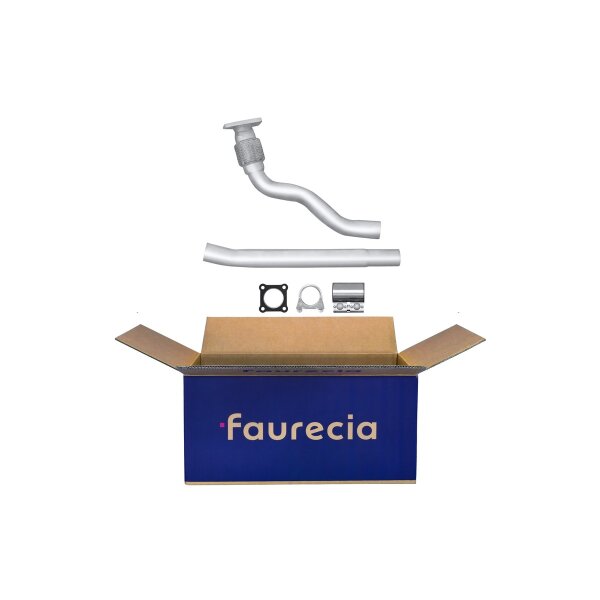 Exhaust Pipe Front FAURECIA Kit Easy2Fit for e.g. SEAT Cordoba