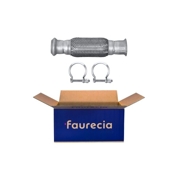 Exhaust Pipe Front FAURECIA Kit Easy2Fit for e.g. CITROËN C5