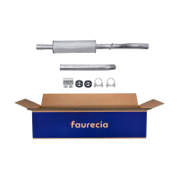 Front Muffler - Front Silencer FAURECIA Kit Easy2Fit for...