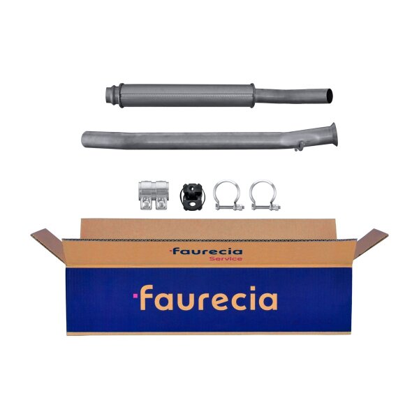 Front Muffler FAURECIA Kit Easy2Fit for CITROËN Xsara Picasso