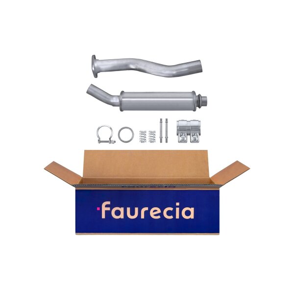 Front Muffler - Front Silencer FAURECIA Kit Easy2Fit for CITROËN Berlingo