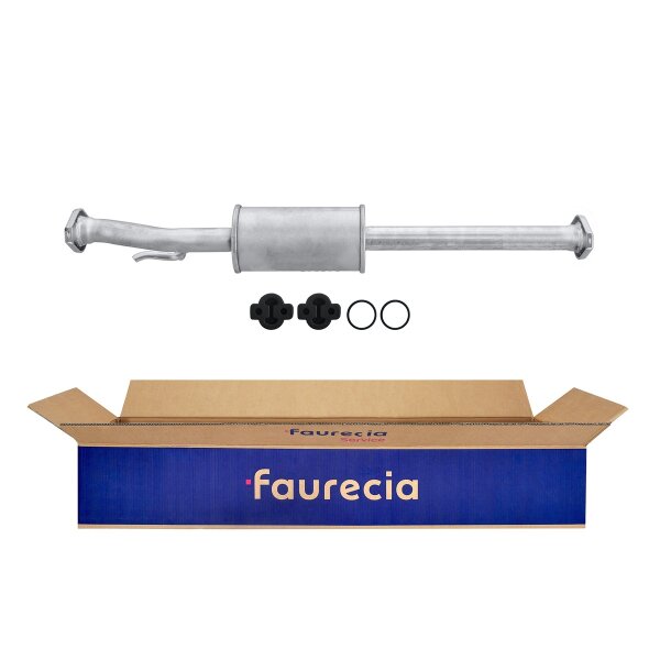 Front Muffler - Front Silencer FAURECIA Kit Easy2Fit for e.g. DAEWOO Matiz