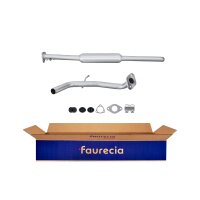 Front Muffler - Front Silencer FAURECIA Kit Easy2Fit for...