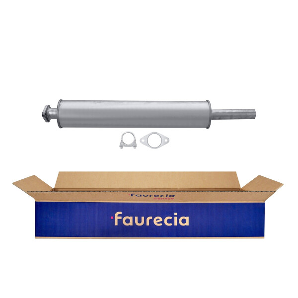 Front Muffler - Front Silencer FAURECIA Kit Easy2Fit for e.g. FORD C-Max