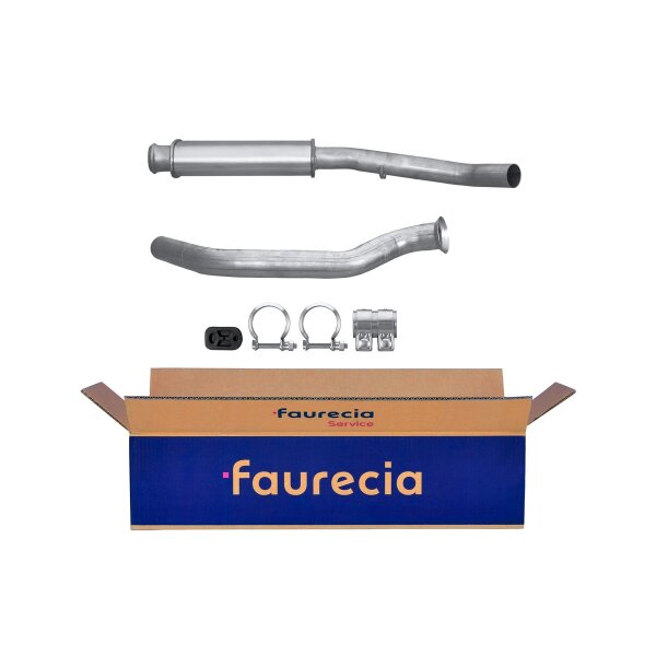 Vorschalldämpfer Easy2Fit mit Anbauteilen HELLA für PEUGEOT 306 Schrägheck