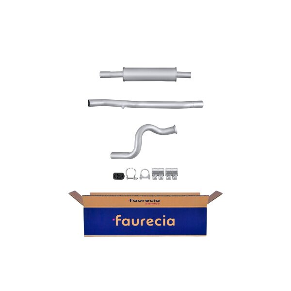 Vorschalldämpfer Easy2Fit mit Anbauteilen HELLA für PEUGEOT 206 SW