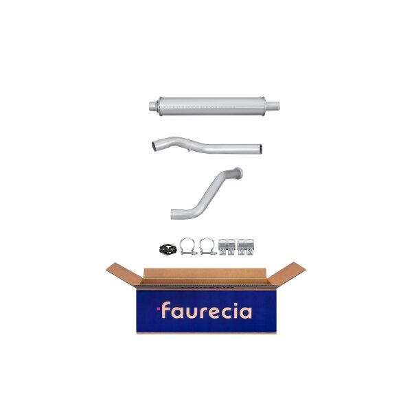 Vorschalldämpfer Easy2Fit mit Anbauteilen HELLA für CITROEN C4 I PEUGEOT 307