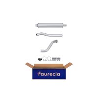 Front Muffler - Front Silencer FAURECIA Kit Easy2Fit for...