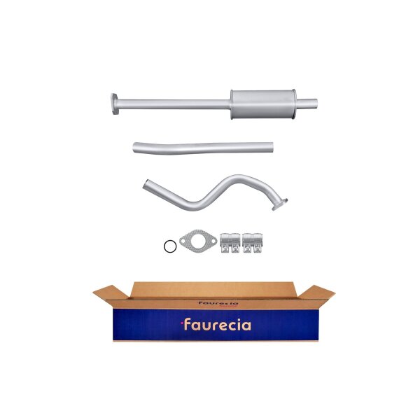 Front Muffler - Front Silencer FAURECIA Kit Easy2Fit for NISSAN Almera Tino