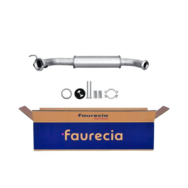 Vorschalldämpfer Auspuff Exhaust System FAURECIA Kit Easy2Fit