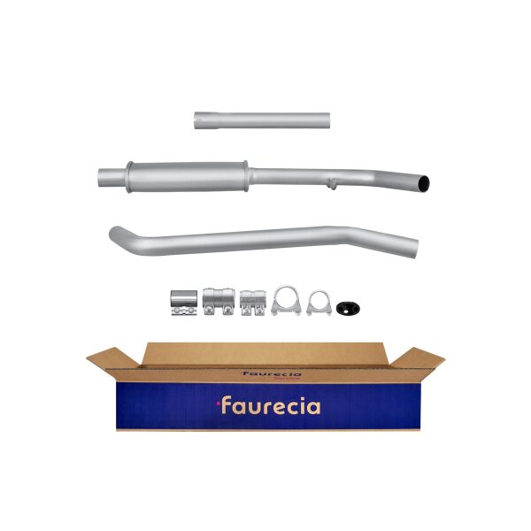 Vorschalldämpfer Auspuff FAURECIA Kit Easy2Fit für u.a. DACIA Logan