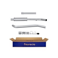 Front Muffler - Front Silencer FAURECIA Kit Easy2Fit for...