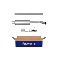 Front Muffler FAURECIA Kit Easy2Fit for e.g. RENAULT...