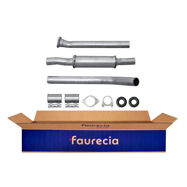 Vorschalldämpfer Auspuff FAURECIA Kit Easy2Fit für RENAULT Megane I