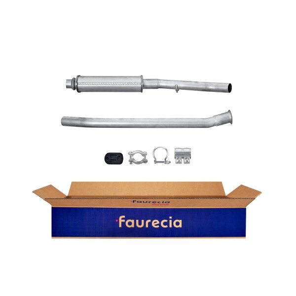Centre Muffler FAURECIA Kit Easy2Fit for e.g. CITROËN Berlingo