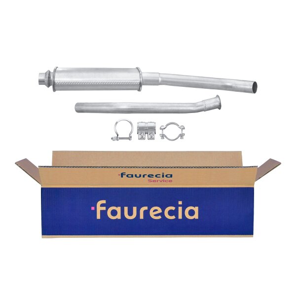 Center Muffler - Centre Silencer FAURECIA Kit Easy2Fit for e.g. CITROËN Xsara